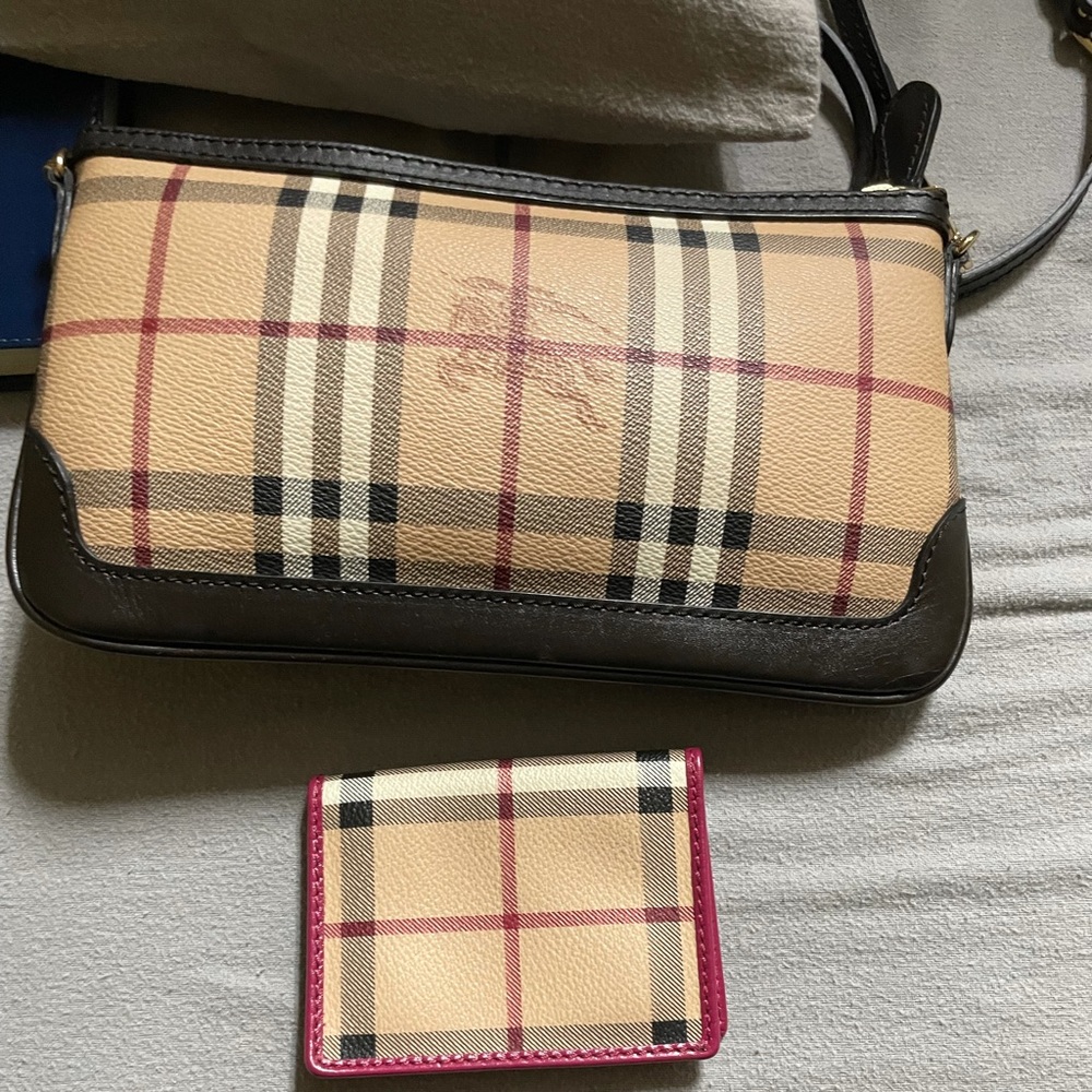 Burberry print bag